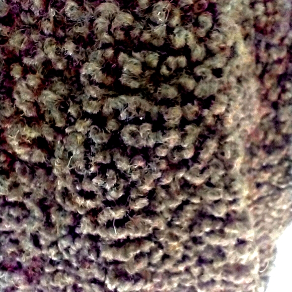 VEST/Coat vest jacket Curly Heavy Sherpa Style Button front Duster Vest - Picture 8 of 14